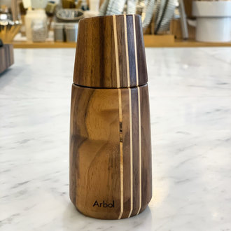 CrushGrind Stockholm Modern Salt & Pepper Grinder in Walnut or Oak, 2 Sizes  on Food52