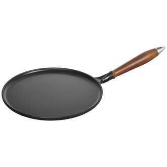 Staub Staub - Crêpière avec poignée en bois, 28 cm Staub Staub - Crêpière avec poignée en bois, 28 cm