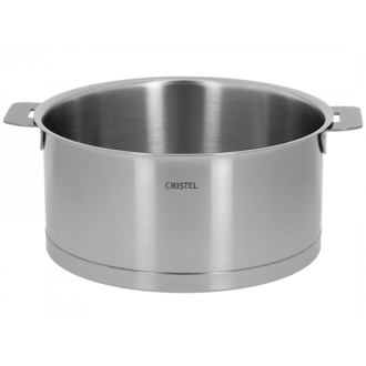Cristel Cristel - Strate - Faitout Avec Couvercle 26cm (7Qt) Cristel Cristel - Strate - Faitout Avec Couvercle 26cm (7Qt)