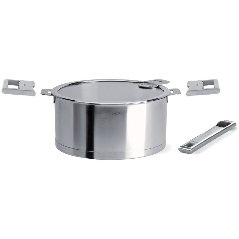 Cristel Cristel - Strate - Ensemble de Départ (Casserole 1Qt + 3 poignées)