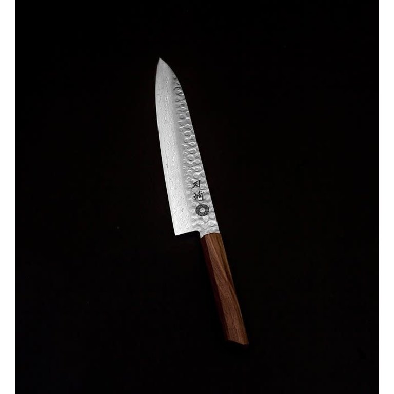Hazaki Knives Hazaki Knives - H21 Gyuto Damascus 21 cm, walnut
