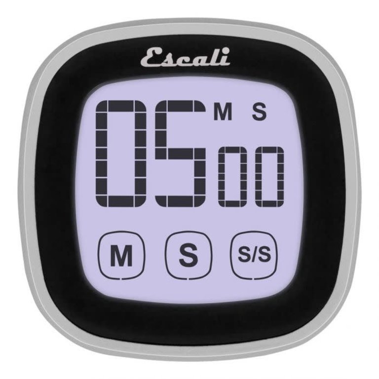Escali Escali - Touch Screen Digital Timer,  Black