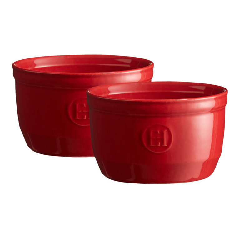 Émile Henry Emile Henry - Ramequin 250ml, red (set of 2)