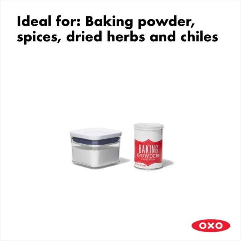 Oxo Oxo - Pop Container, Small Square Mini 0.4 qt.