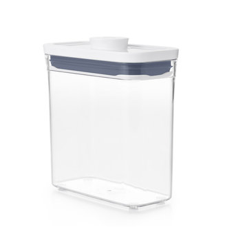Oxo Oxo - Pop Container, Slim Rectangle Short 1.2 qt. Oxo Oxo - Pop Container, Slim Rectangle Short 1.2 qt.