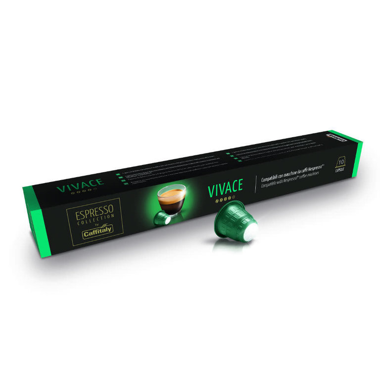 Caffitaly Caffitaly - Capsules pour Nespresso®, Vivace