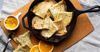 Delicious crepe suzette recipe to celebrate Candlemas!