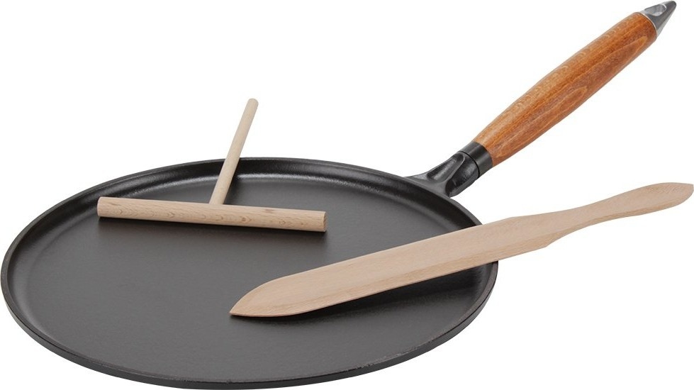 Crepe Pancake Pan Nonstick Frying Pot With Wooden Handle