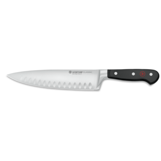 Wusthof Wusthof - 8'' Chef's knife with hollow edge - Classic Wusthof Wusthof - 8'' Chef's knife with hollow edge - Classic