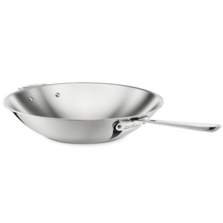All-Clad All-Clad - Stir Fry Pan D3 14", Stainless Steel