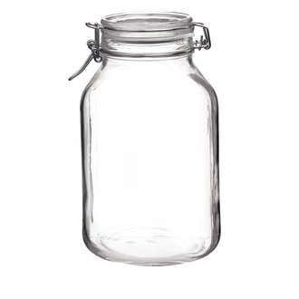 Trudeau Bormioli Rocco - Pot a conserve à charnière 3L, verre Trudeau Bormioli Rocco - Pot a conserve à charnière 3L, verre