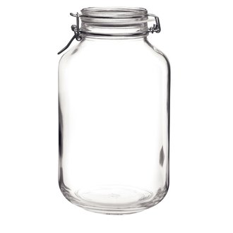Trudeau Bormioli Rocco - Pot a conserve à charnière 4L, verre Trudeau Bormioli Rocco - Pot a conserve à charnière 4L, verre