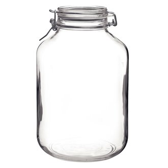 Trudeau Bormioli Rocco - Pot a conserve à charnière 5L, verre Trudeau Bormioli Rocco - Pot a conserve à charnière 5L, verre