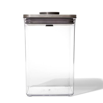 Oxo Oxo - Contenant POP INOX pop carré 4.2L Oxo Oxo - Contenant POP INOX pop carré 4.2L