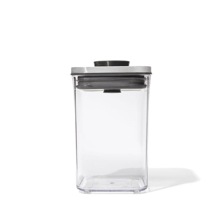 Oxo Oxo - Steel POP Container - Small Square Short (1.1 Qt)