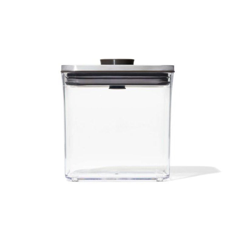 Oxo Oxo - Steel POP Container - Rectangle Short (1.7 Qt)