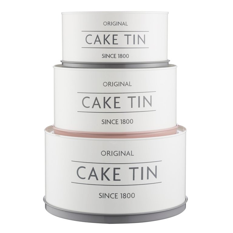 Mason Cash Mason Cash - Ensemble Cake Tins - 3 boîtes à gâteaux en métal