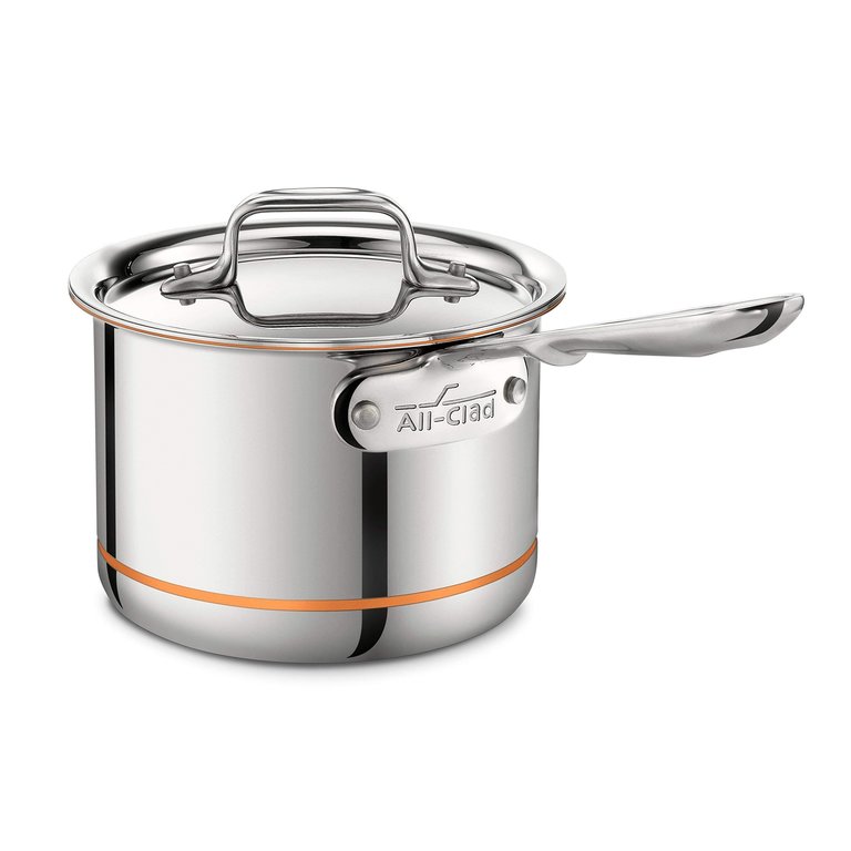 All-Clad All-Clad - 1,89 L Sauce Pan - Copper Core