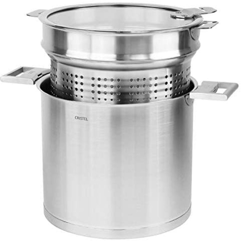 Cristel Cristel - Pot 9.4L with lid, Strate