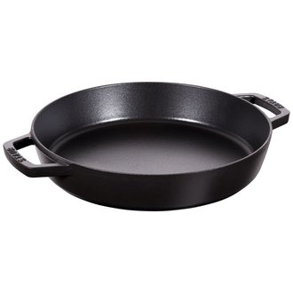 Staub Staub - Poêle double poignée 34 cm - Noire Staub Staub - Poêle double poignée 34 cm - Noire