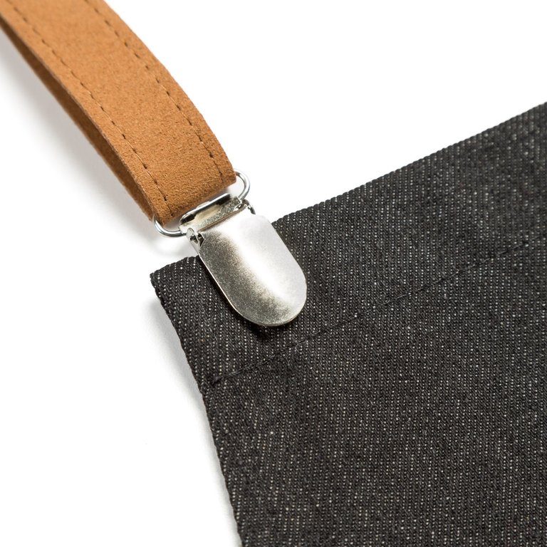 Maison Milan Maison Milan - Patrizio Apron - Black Japanese Denim