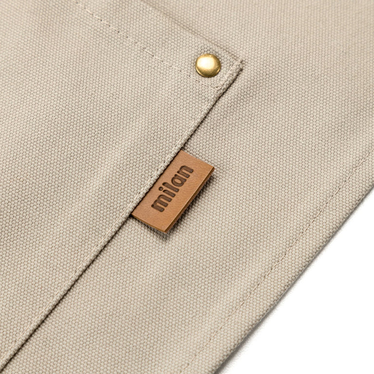 Maison Milan Maison Milan - Patrizio Apron - Light Brown / Taupe