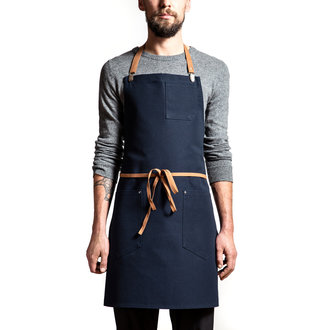 Maison Milan Maison Milan - Patrizio Apron - Navy Maison Milan Maison Milan - Patrizio Apron - Navy