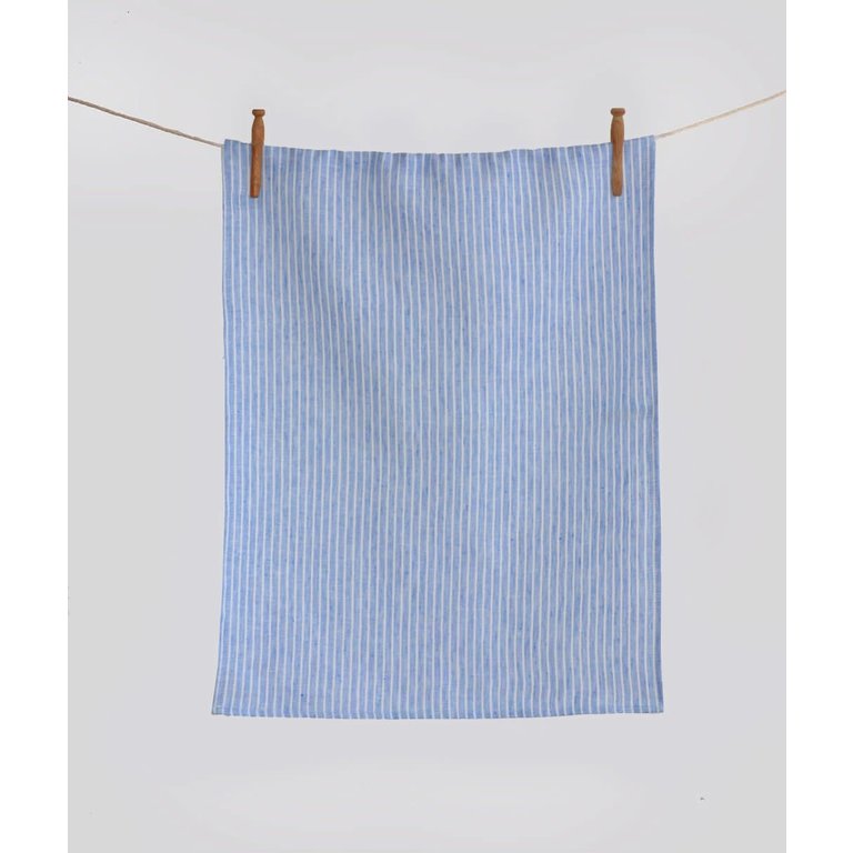 Linen Way Linen way - linge en lin Amilia (20"x28") 50x70cm, bleu