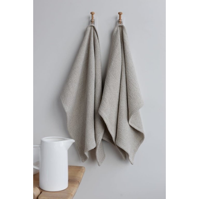 Linen Way Linen Way - Linen Tea Towel Marlborough (23"x24") 58x61cm, natural