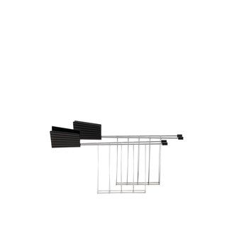 Alessi Alessi - Toaster Rack - Black Plissé / Michele de Lucchi