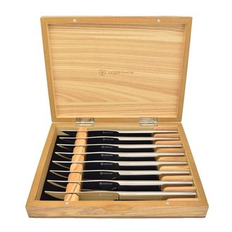 Wusthof Wusthof - Ensemble de 8 couteaux à steak - Coffret en bois Wusthof Wusthof - Ensemble de 8 couteaux à steak - Coffret en bois