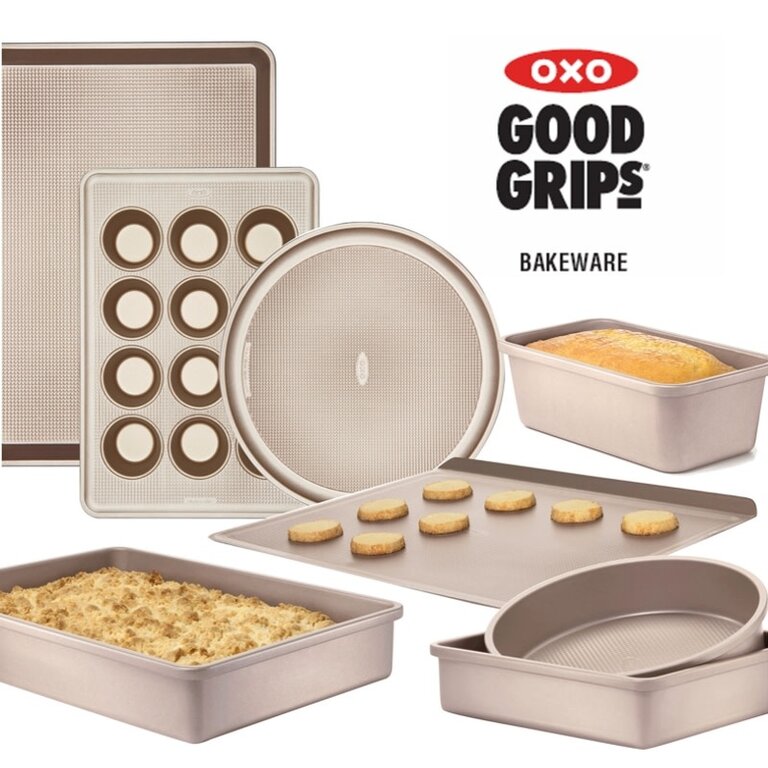 Oxo Oxo - Non-stick 12-muffin tray, gold