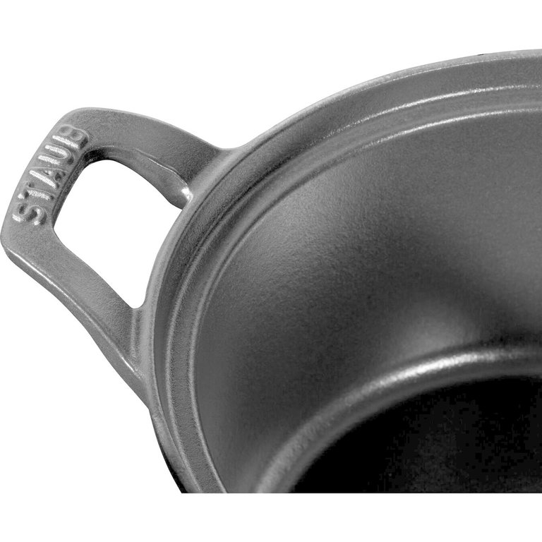 Staub Staub - 2.5 L Round La Coquette - Black