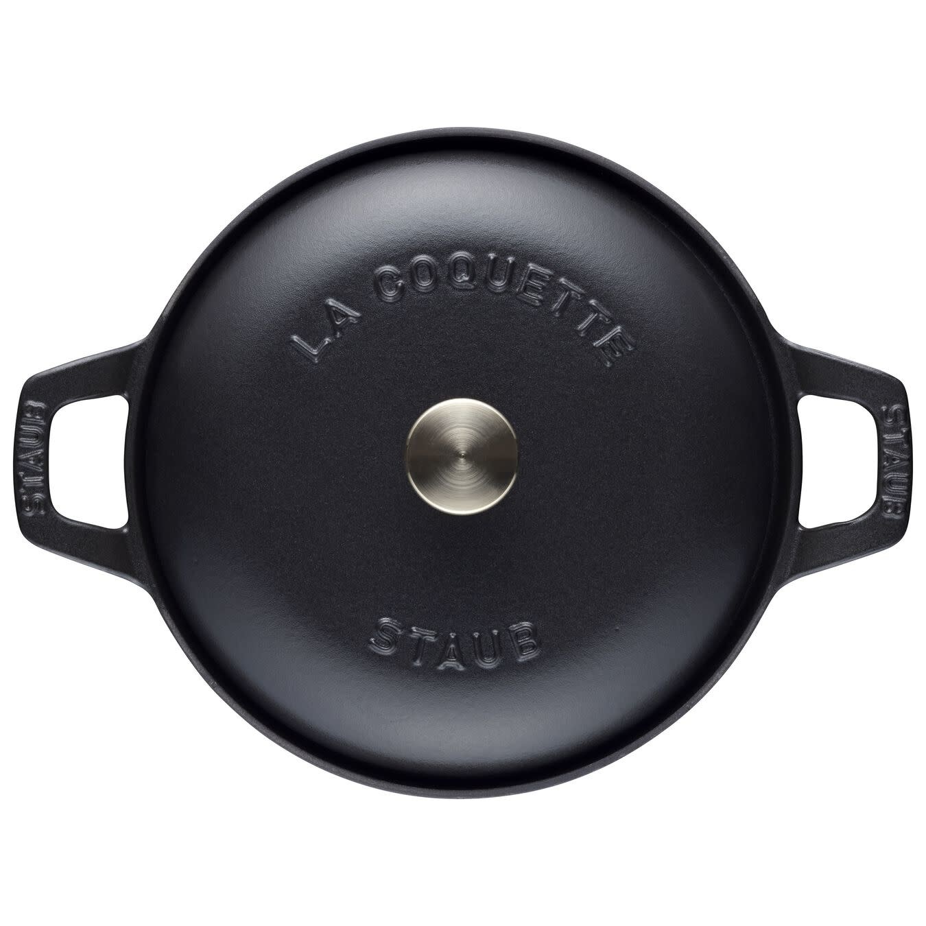 Vintage La Coquette casserole dish round 2.45 L, Black