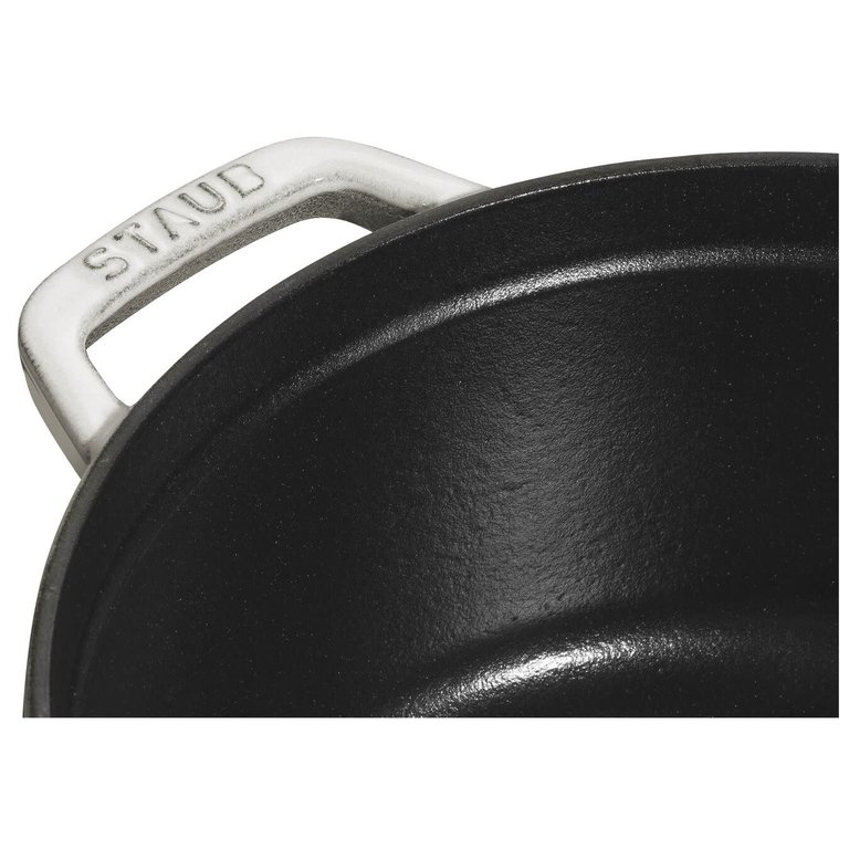 Staub Staub - 3.8 L Round Cocotte - White Truffle