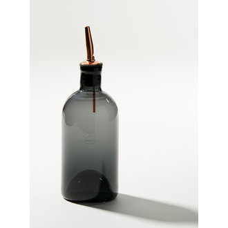 DFL Verre A+J métissage - Hand-blown Glass Oil Dispenser, Grey DFL Verre A+J métissage - Hand-blown Glass Oil Dispenser, Grey