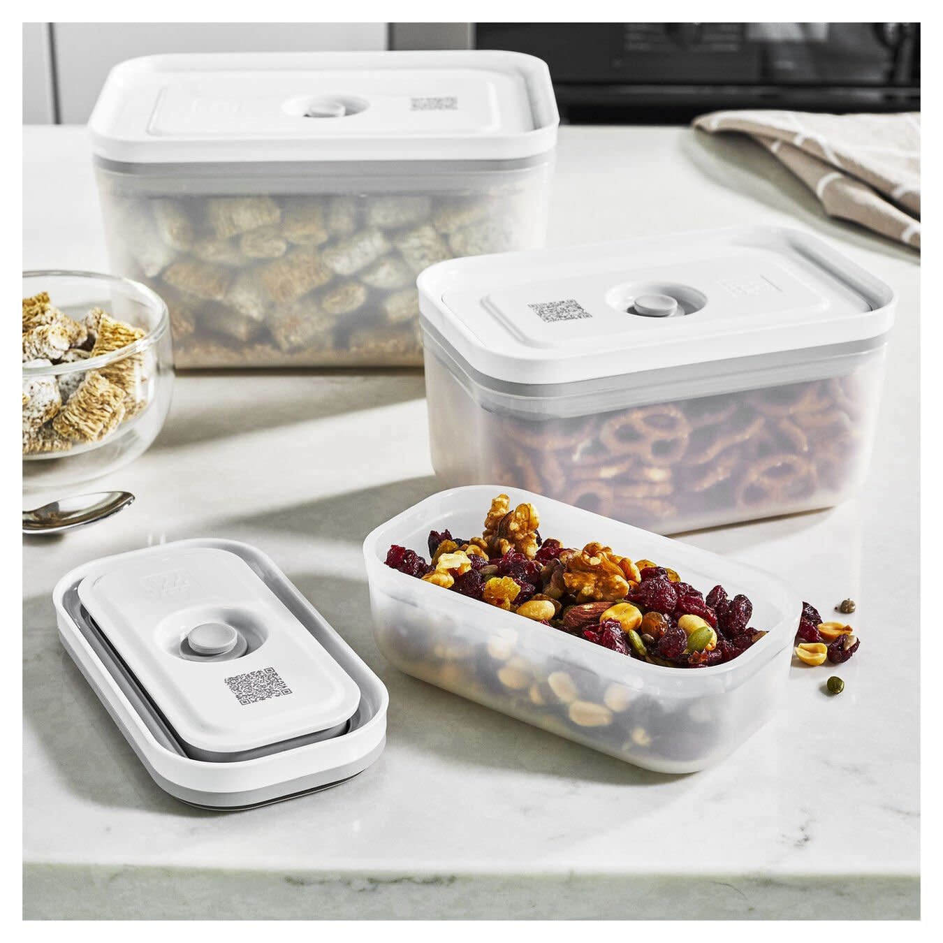 Zwilling - Fresh & Save Pompe a vide alimentaire, blanc