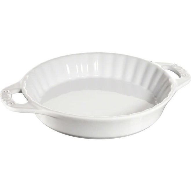 Staub 11 Ceramic Oval Baking Dish - White