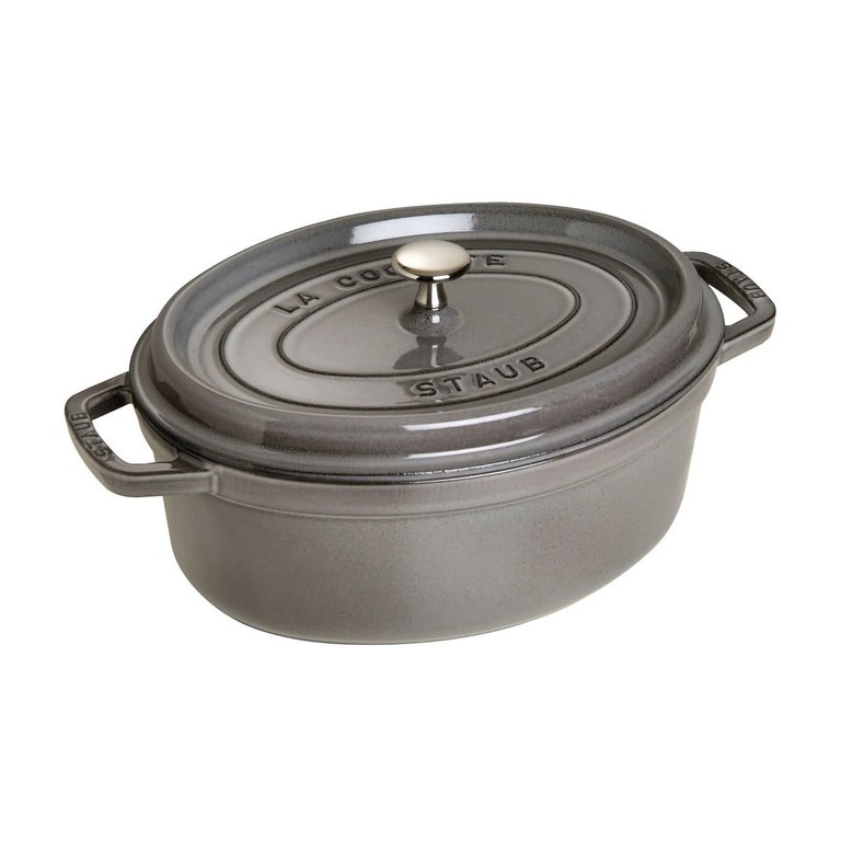 Staub Staub - 5.5 l Oval Cocotte - Grey