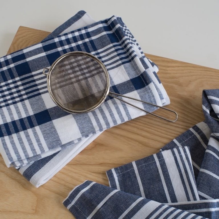 Danica Danica - Tea Towels Jumbo - Indigo (Paquet de 3)