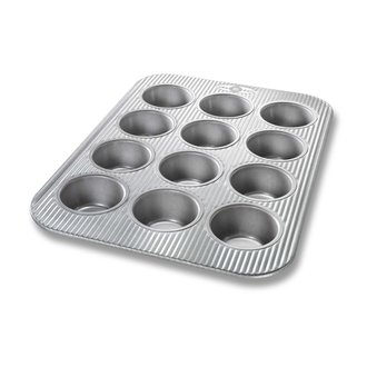 USA PAN USA PAN - Collection classique - Moule à 12 muffins - Antiadhésif