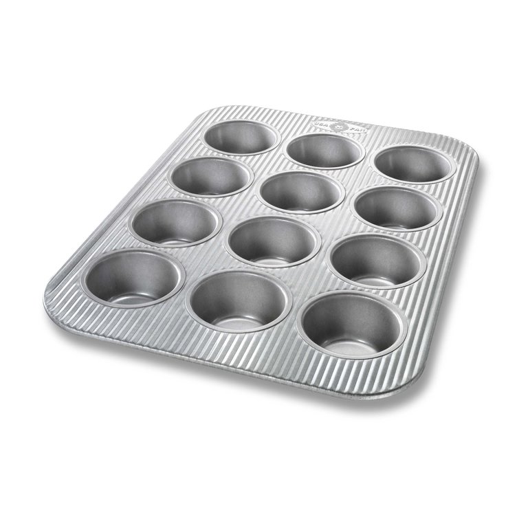 USA PAN USA PAN - Collection classique - Moule à 12 muffins - Antiadhésif