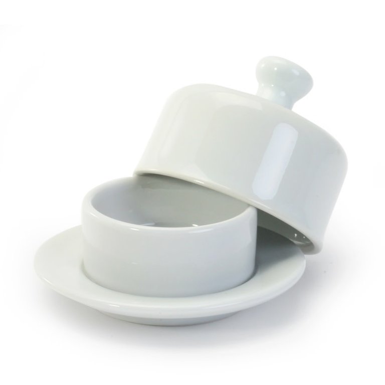 Bia (Registry JJ) Bia - Round Butter Dish with lid - 9cm