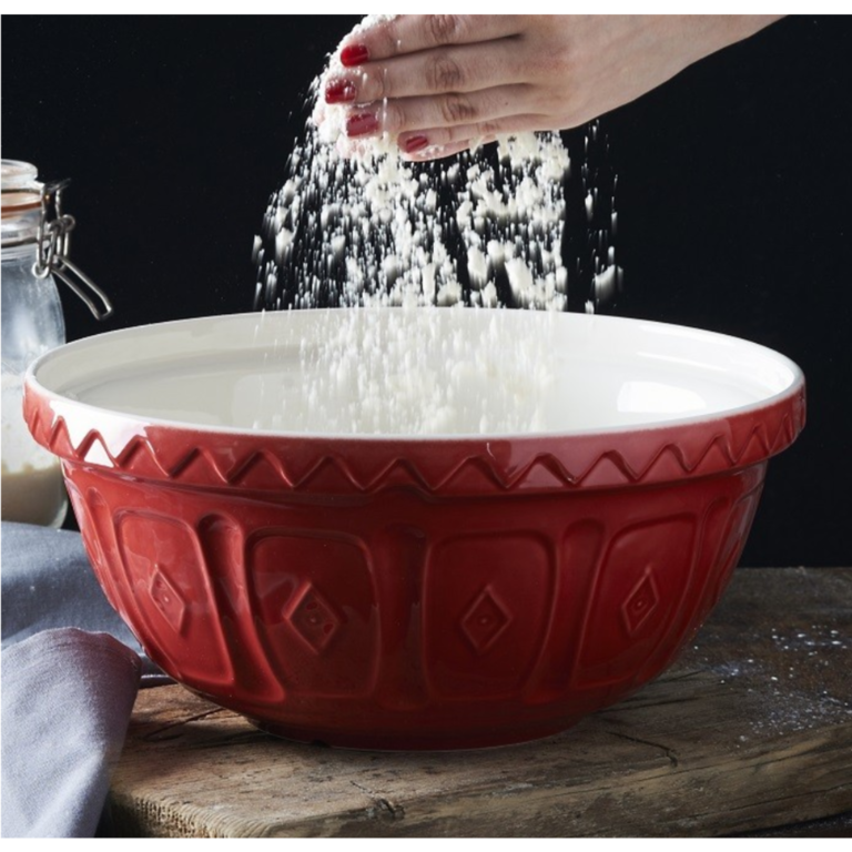 Mason Cash DISCONTINUÉ // Mason Cash - Bol à Mélanger 24cm (9.5") - Rouge