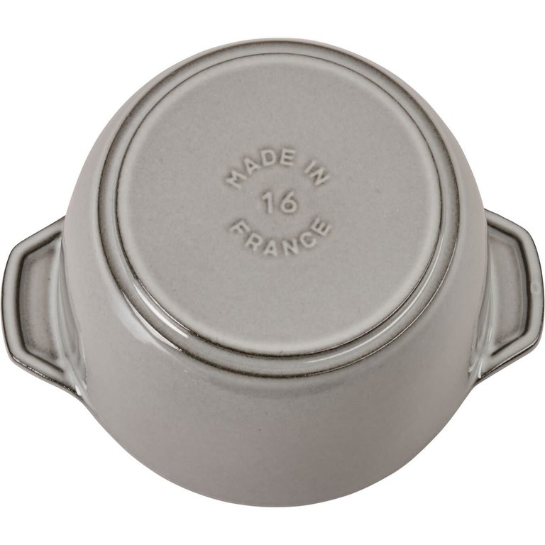 Staub Staub - 1.5 L Round Rice Cocotte - Grey