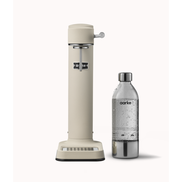 AARKE CARBONATOR III Sand Premium Sparkling Water Maker