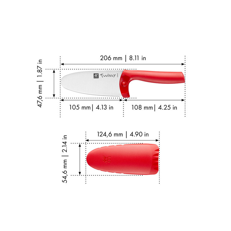 Zwilling  Zwilling - Twinny Children Chef's Knife 4"