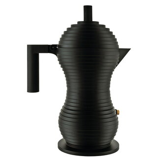 Alessi Alessi - Cafetière espresso (6 tasses)- Pulcina Noir Mat / Michele De Lucchi Alessi Alessi - Cafetière espresso (6 tasses)- Pulcina Noir Mat / Michele De Lucchi