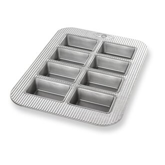 USA PAN USA PAN - 8 Piece Mini Bread Mould - Non-stick USA PAN USA PAN - 8 Piece Mini Bread Mould - Non-stick