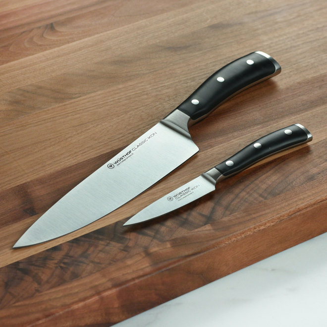 WÜSTHOF Classic Ikon 2-Piece Mini Asian Knife Set